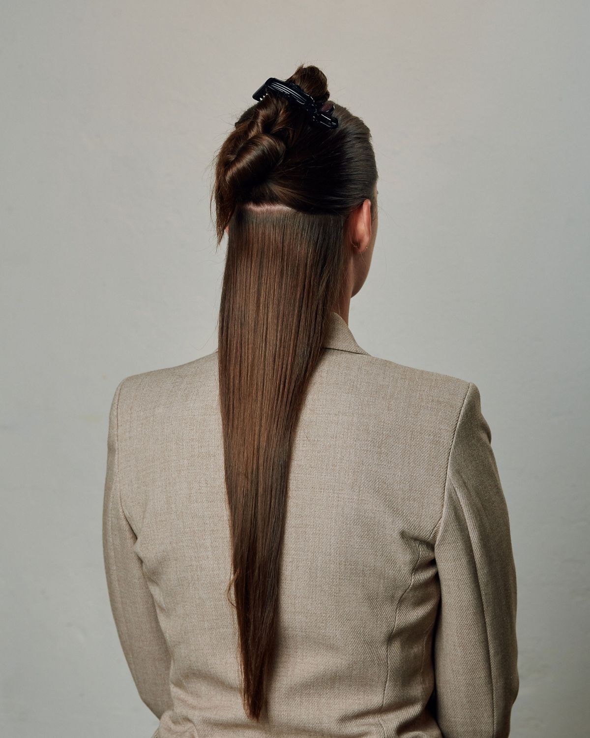 Jen Atkin and a Dyson Engineer